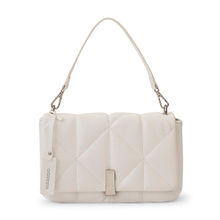 MIRAGGIO GenevieveQuilted Women's Crossbody bag (White)