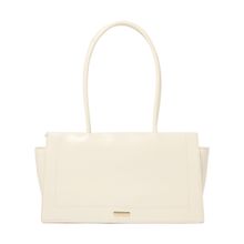 Forever New Women Solid Cream Handbag