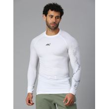 AESTHETIC NATION Critical Compression T-Shirt White