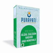 Purayati Bone Health Algal Calcium Hadjod Minerals