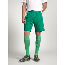 Puma Team Liga Men Football Green Shorts