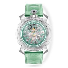 GaGa MILANO Automatic Watch Crystal Skeleton Watch For Unisex-8060CY02SGSRTF0 (M)