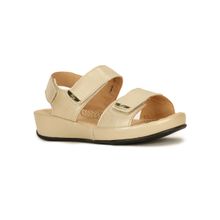 Scholl Solid Gold Sandals