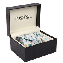 Tossido Printed Necktie & Pocket Square Giftset (tsdotiehanky01)