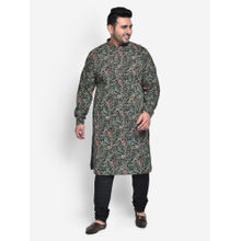 KISAH PLUS Cotton Blend Multi Kurta (set Of 2)