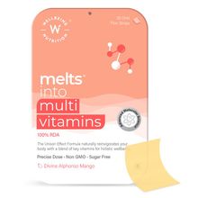 Wellbeing Nutrition Melts Multivitamin (Plant Based) 100% RDA Of 14 Vitamins & Minerals