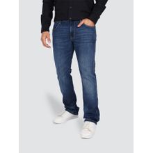 Wrangler Men's Blue Millard Regular Fit Mid Rise Jeans