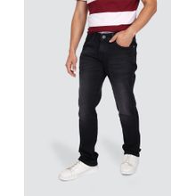 Wrangler Men Black Skanders Slim Tapered Fit Jeans