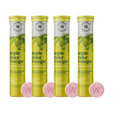 Wellbeing Nutrition Apple Cider Vinegar Effervescent Tablet For Weight Loss & Fat Burn (Pack of 4)