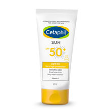 Cetaphil Sun SPF 50+ Light Gel Very High Protection Mineral Base for All Skin Types, Sensitive Skin