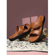 Scholl Men Tan Sandals