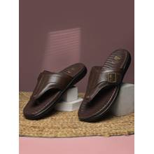 Scholl Men Brown Sandals