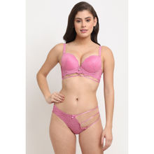 Makclan Comfy Flirt And Fervent Lingerie - Pink (Set of 2)