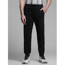 Jack & Jones Black Regular Fit Jogger Pants