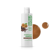 Organic Harvest Everyday Shampoo For Men & Women With Coffee & Walnuts Extract | For All Types of Hair