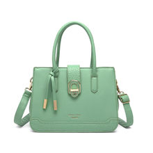 Diana Korr Kevon Classic Green Handbag for Women