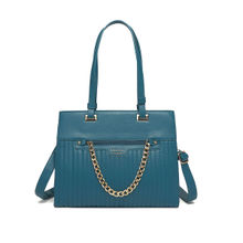 Diana Korr Lisa Classic Teal Handbag for Women