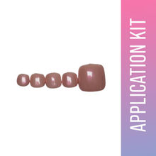 SOEZI Pastel Base Toezi Reusable Press On Nails - Application Kit