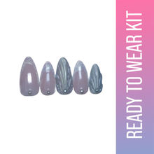 SOEZI The Little Mermaid Reusable Press On Nails - Ready To Wear Kit
