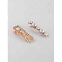 Twenty Dresses By Nykaa Fashion Dotted In Pearls Hairpin Set