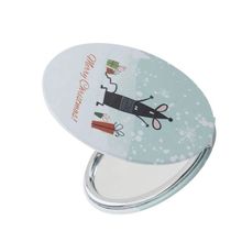 Gorgio Porfessional Oval Mini Mirror - Traveler GOM 0105 (Colour and Design May vary)
