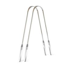 Gorgio Professional Stainless Steel Tongue Cleaner - Set of 2 (GSTC005)