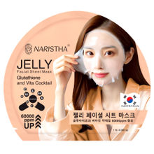 NARISTHA Jelly Facial Sheet Mask - Glutathione & Vita Cocktail