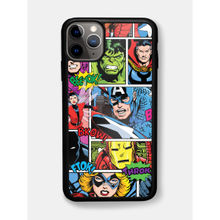 Macmerise Comic Marvel Design iPhone 11 Pro Max Bumper Case