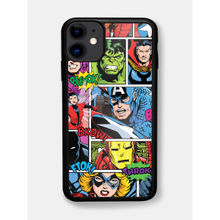 Macmerise Comic Marvel Design iPhone 11 Bumper Case