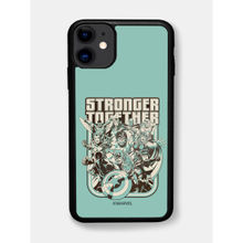 Macmerise Stronger Together Sketch Design iPhone 11 Bumper Case