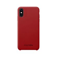 Macmerise Leather Phone Case Red - Leather Phone Case for iPhone XS Max