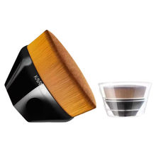 Kayanara Large Flat Kabuki Makeup Brush Black, Foundation, Contour & Blending Tool