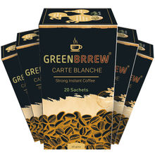 Greenbrrew Decaffeinated & Unroasted Strong Green Coffee (Pack Of 5)