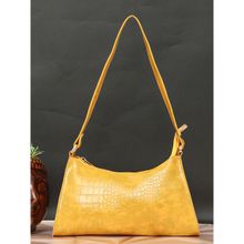 Bagsy Malone Yellow Ladies Purse Hand Handcrafted Handheld Bag