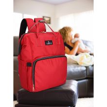 The Clownfish Multipurpose Bag Pack with Bottle Organizer & Tissues Dispensing Pocket