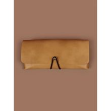 The House Of Ganges Newell Vegan Leather Sunglass Case Tortilla Beige (M)