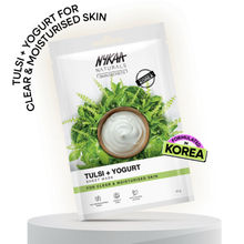 Nykaa Skin Secrets Indian Rituals Tulsi + Yogurt Sheet Mask For Clear & Moisturised Skin
