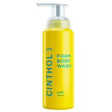 Cinthol Lime Aqua Foaming Body Wash Bottle