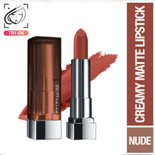 Maybelline New York Color Sensational Creamy Matte Lipstick, Lasts Up To 12H- 673 Midtown Pink