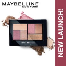 Maybelline New York New City Mini Eyeshadow Palette, Shimmery and Metallic Finish - Westside Roses