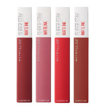 Maybelline New York Super Stay Matte Ink 4-in-1 Lip Kit - Voyager + Lover + Pioneer + Seeker