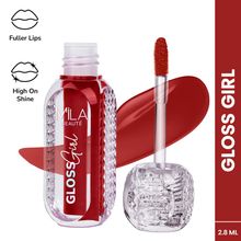Mila Beauté Gloss Girl Lip Gloss with Fuller-Lip Effect & Extra Hydration - Bossy
