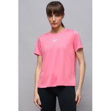Reebok Women Pink T-Shirt