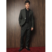 Rare Rabbit Zanza Primary Olive Solid 2 Piece Suit (Set of 2)