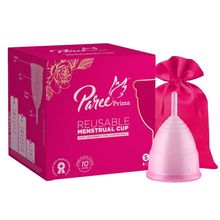 Paree Prima Reusable Menstrual Cup With Protection Pouch