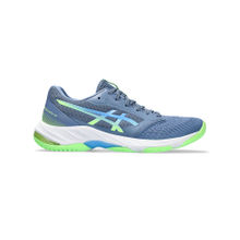 ASICS Netburner Ballistic FF 3 Blue & Green Men Volleyball Shoes