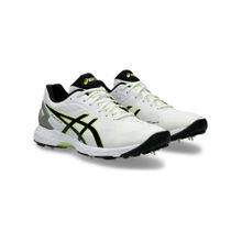 ASICS Men 350 Not Out Ff White Black Cricket Shoes