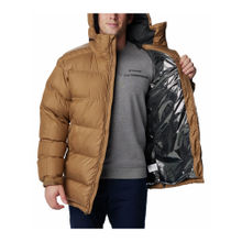 Columbia Mens Khaki Pike Lake Parka Full Sleeve Trekking Hiking Jacket