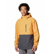 Columbia Mens Yellow Omni-Tech Hikebound II Rain Jacket