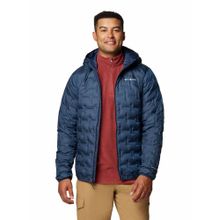 Columbia Mens Navy Omni-Heat Reflective Delta Ridge II Down Jacket